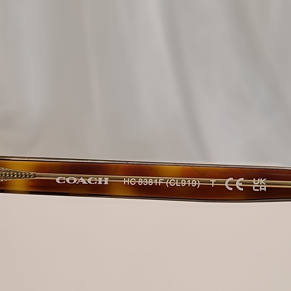 Coach Brown Gradient Sunglasses - image 5